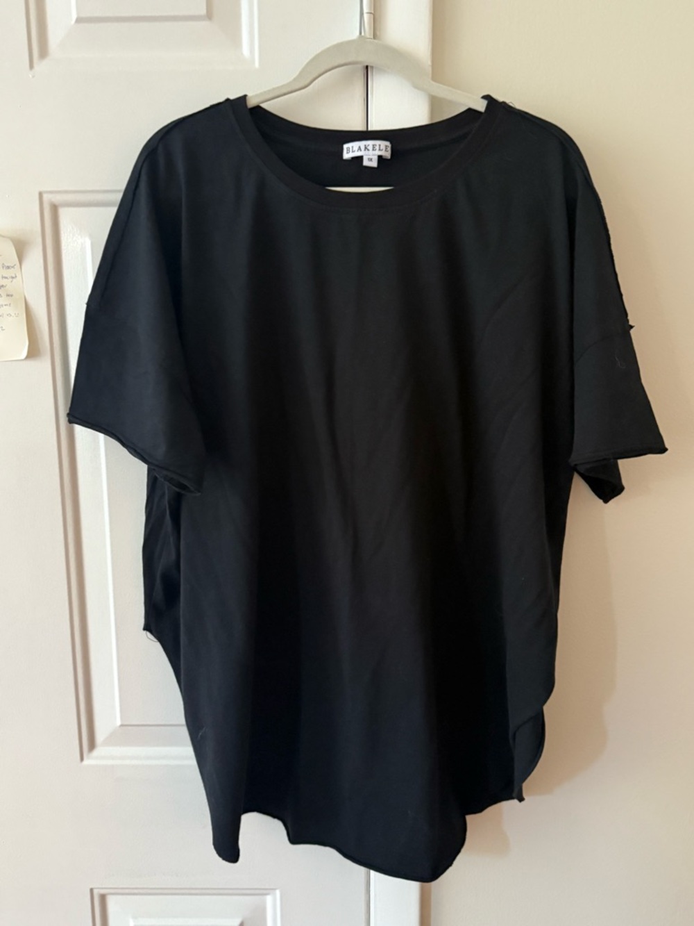 Elevated black tee